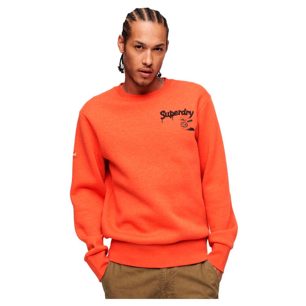 

Толстовка Superdry Workwear Trade, оранжевый
