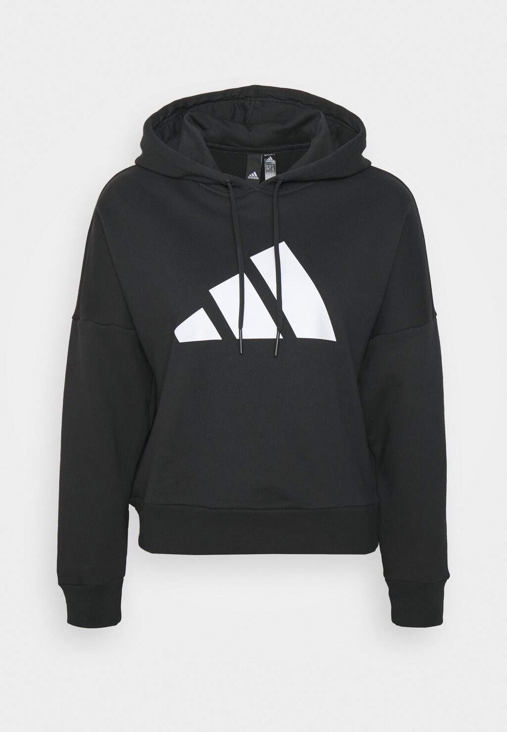 

Толстовка с капюшоном Adidas, черно-белый, Черный