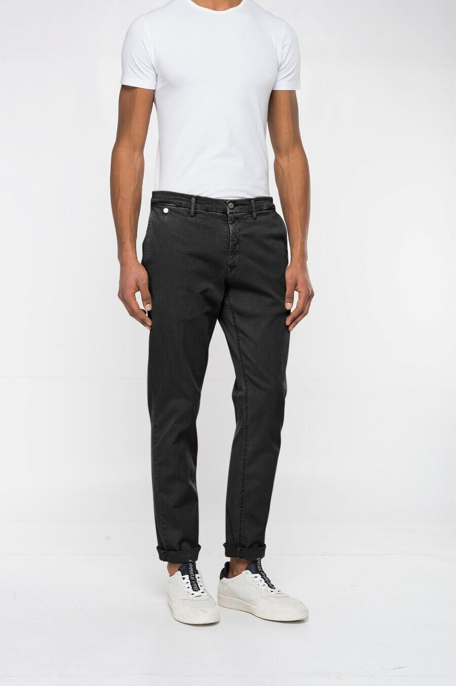

Брюки REPLAY Regular Chino Pants, черный