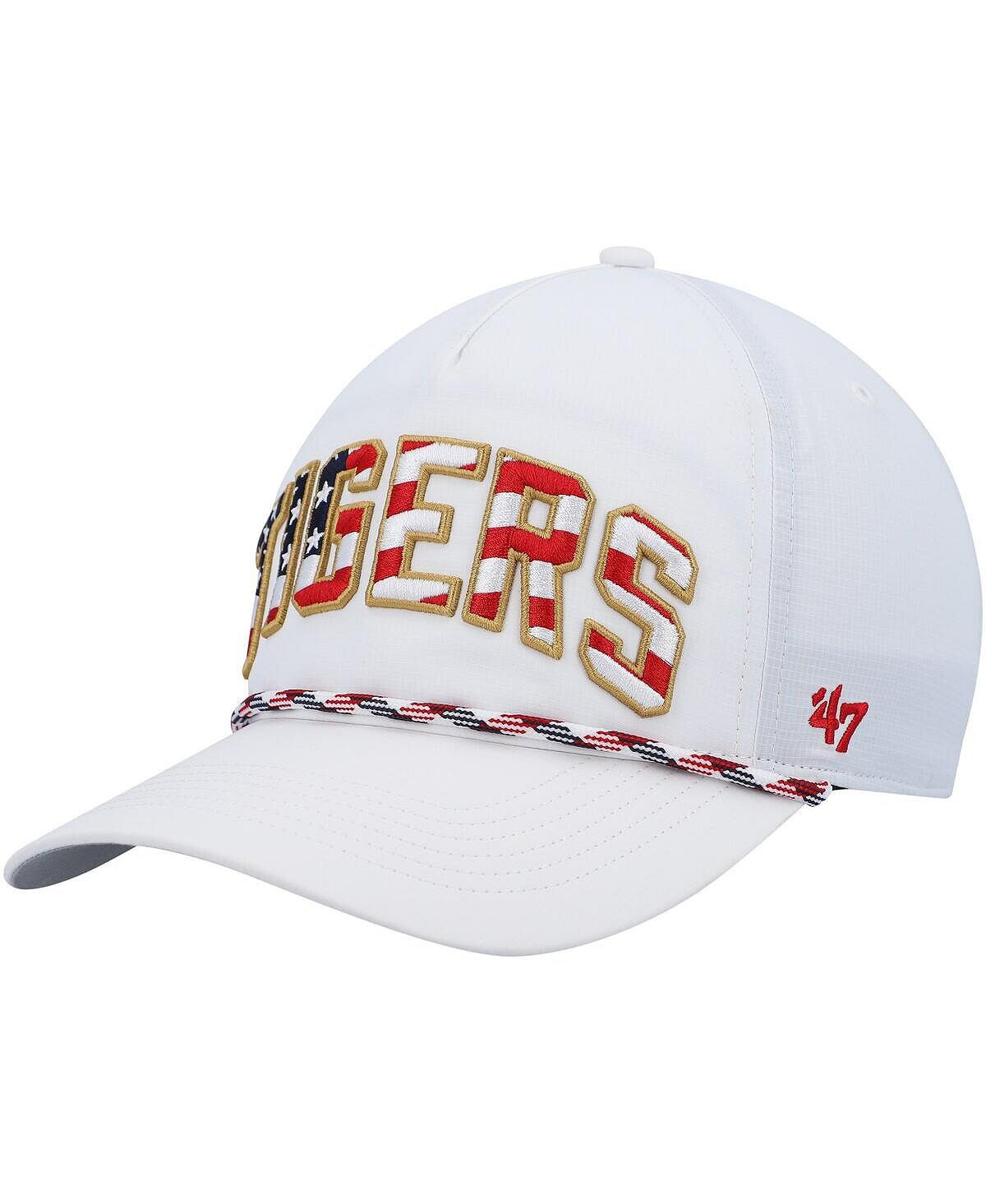 

Мужская белая кепка '47 Detroit Tigers с флагом Flutter Hitch Snapback '47 Brand