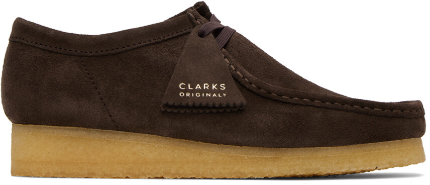 

Коричневые дерби Clarks Originals Wallabee