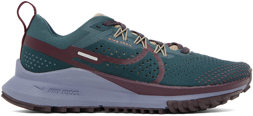 

Зеленые кроссовки Pegasus Trail 4 Nike, Зеленый