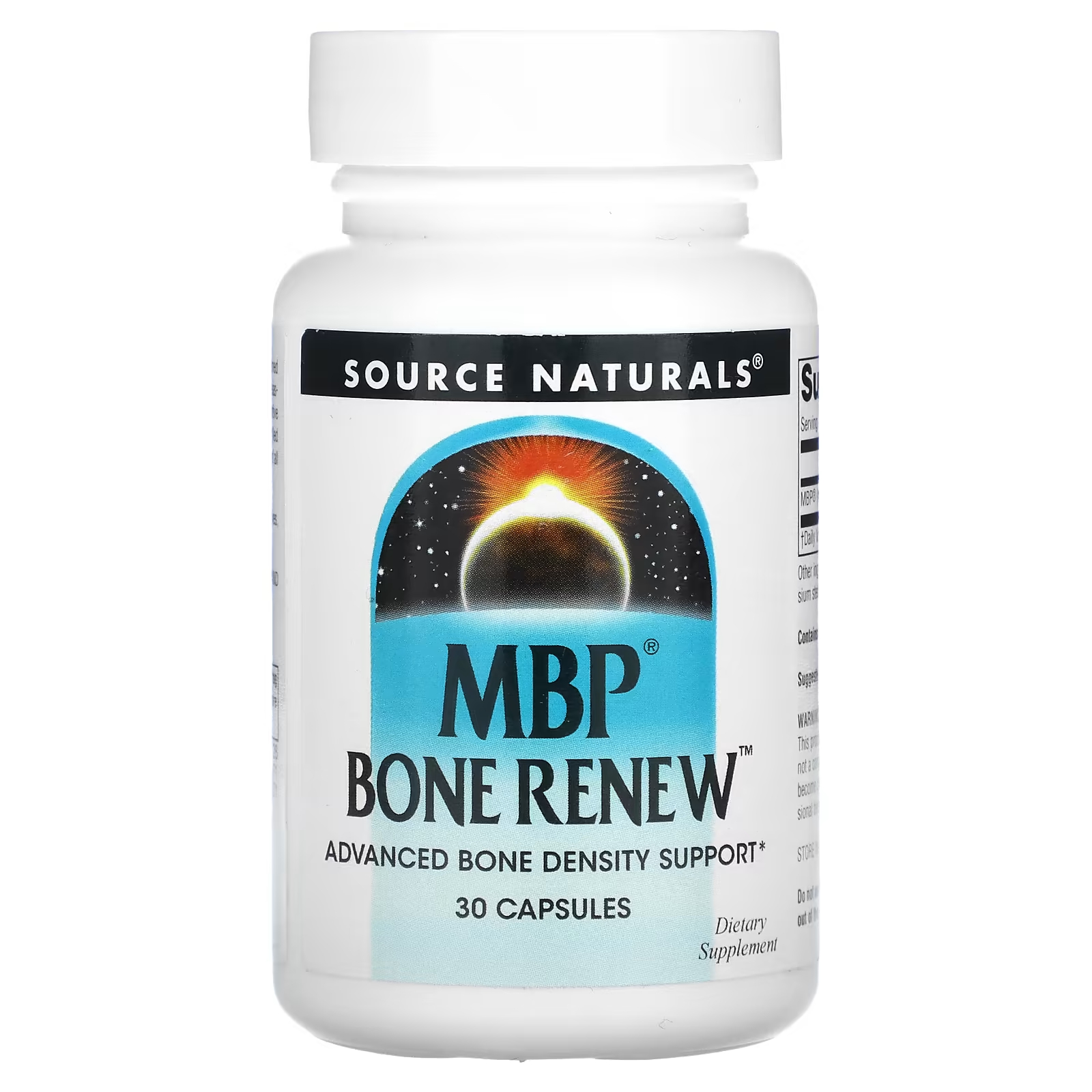 Пищевая добавка Source Naturals восстановление костей, 30 капсул пищевая добавка source naturals mbp bone renew 120 капсул