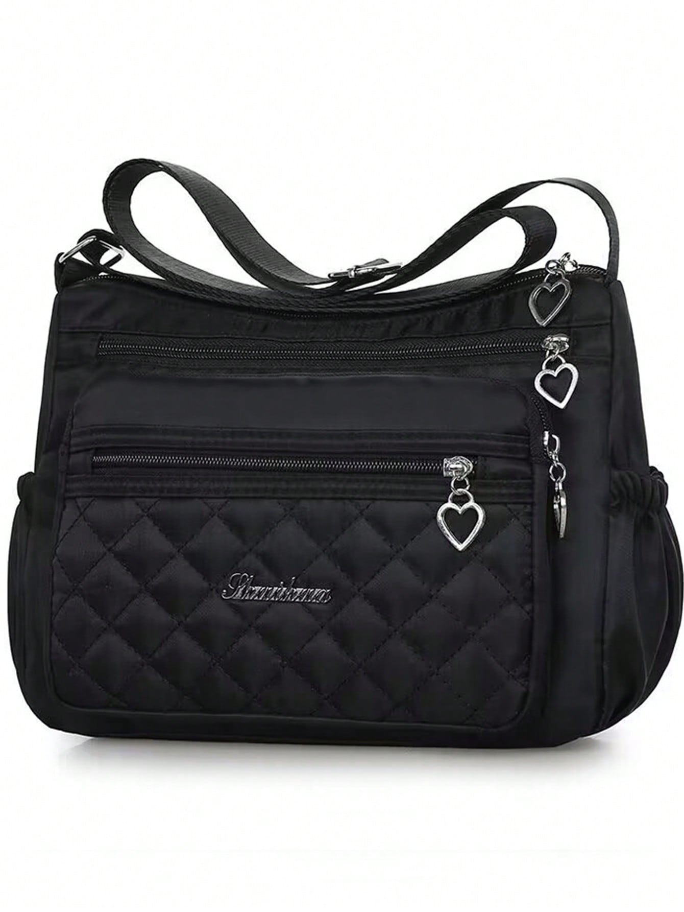 Новая сумка через плечо из ткани Оксфорд, черный деловая сумка 39 дюймов для костюмов и платьев черная складная сумка с карманами