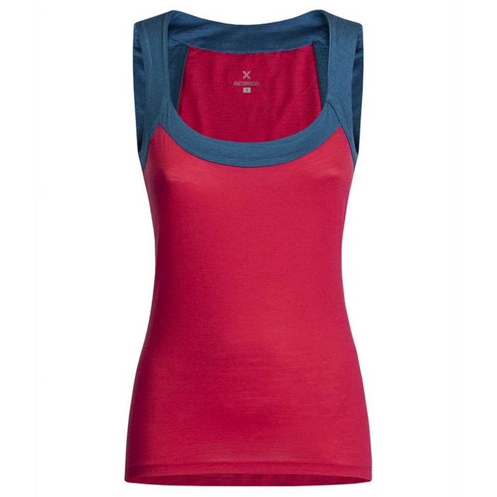 

Футболка без рукавов Montura Merino Wool, розовый