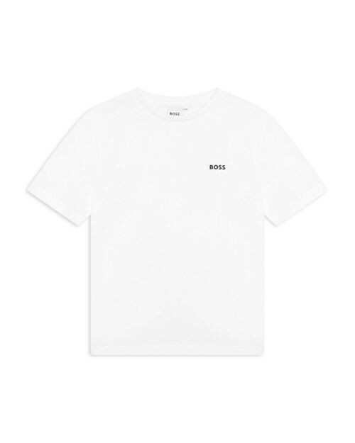 

Футболка с короткими рукавами для мальчиков – Big Kid BOSS Kidswear, цвет White