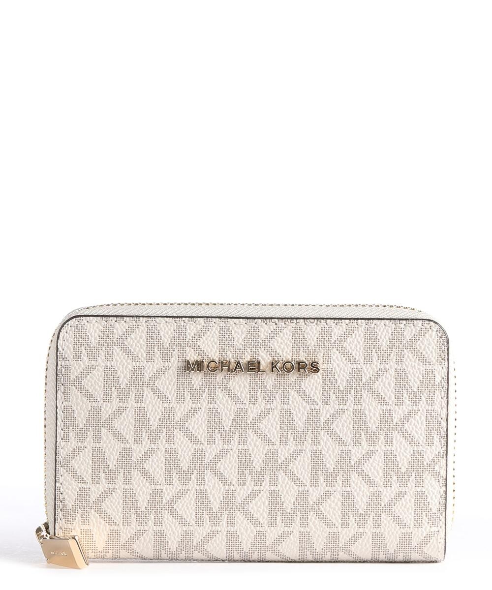 

Кошелек Jet Set из парусины Michael Kors, белый