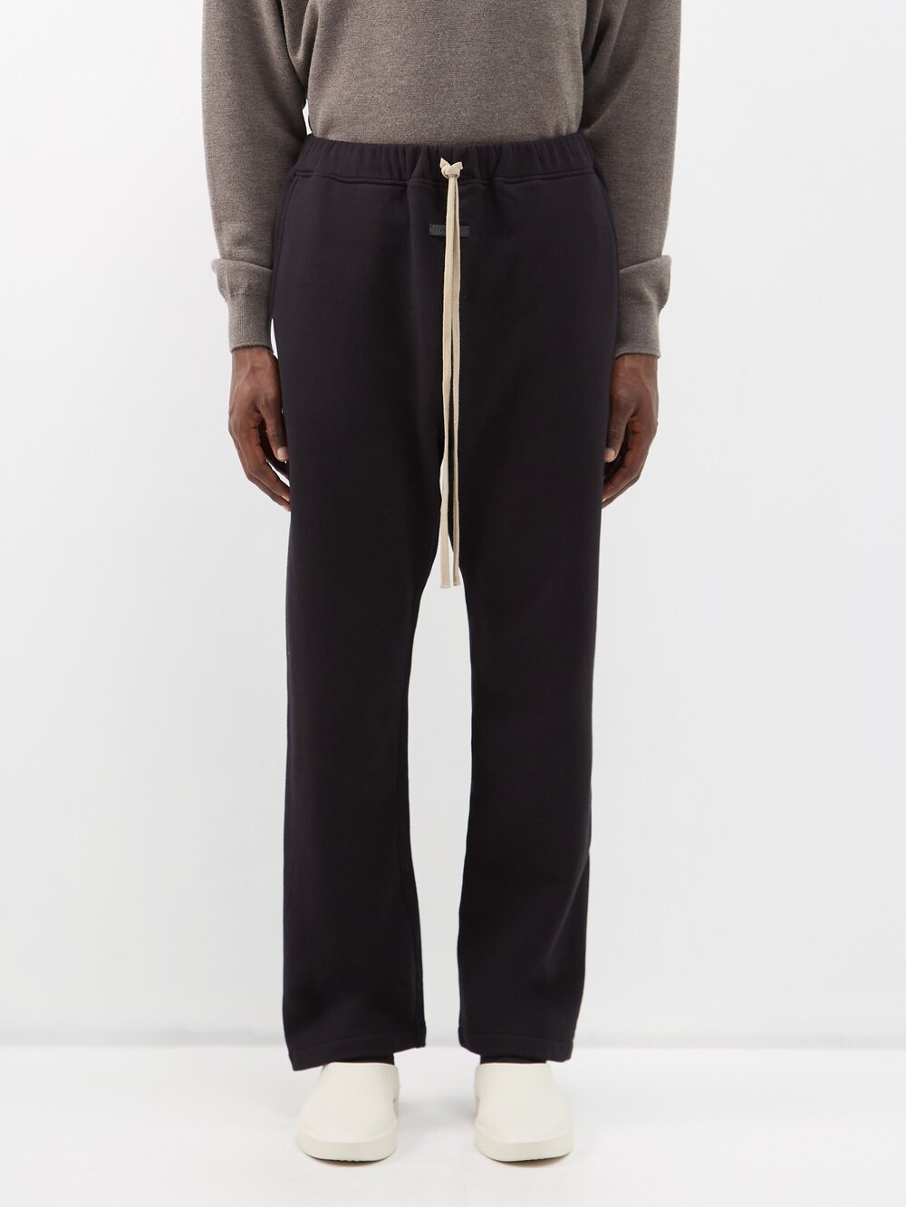 

Спортивные брюки eternal fleece из хлопкового джерси Fear Of God, черный