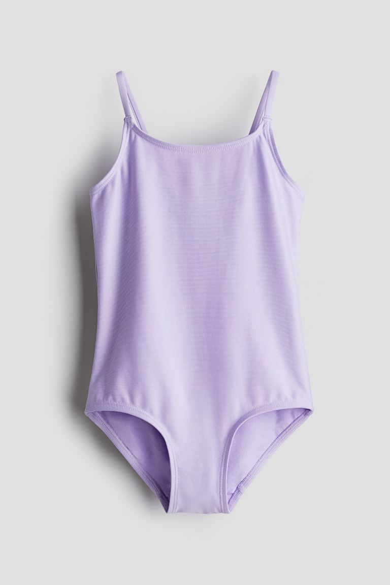 Узорчатый купальник H&M, фиолетовый