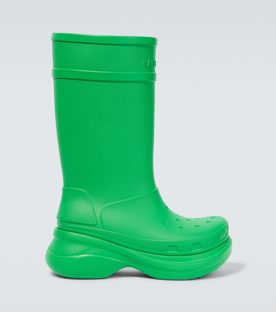 

Ботинки Crocs Balenciaga, зеленый
