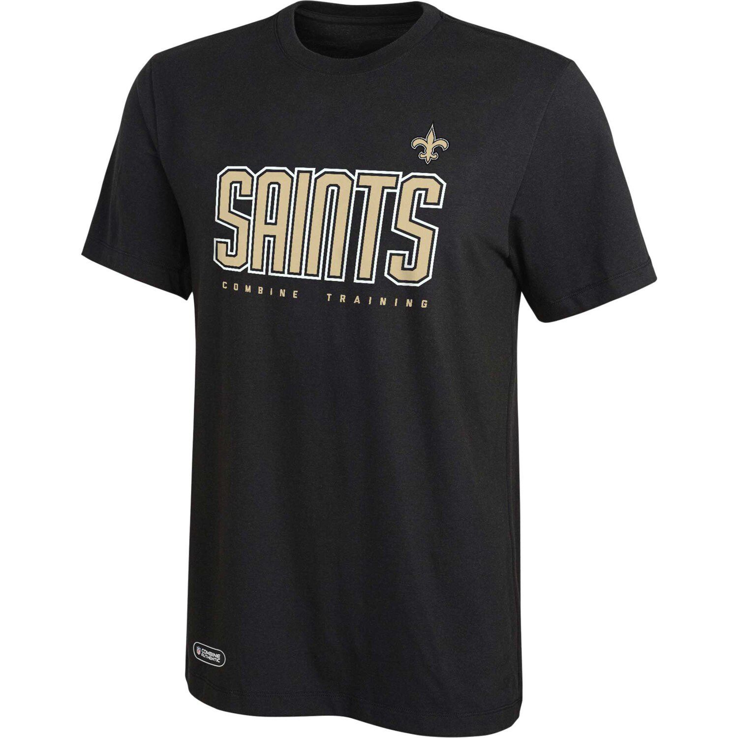 

Мужская черная футболка New Orleans Saints Prime Time Outerstuff, Черный