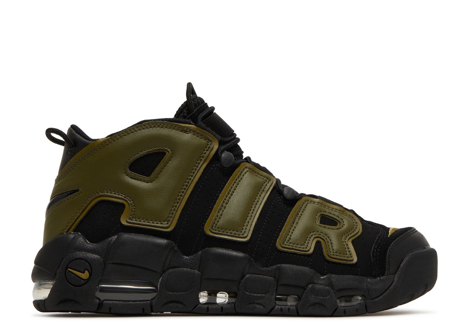 

Кроссовки Nike Air More Uptempo '96 'Rough Green', черный