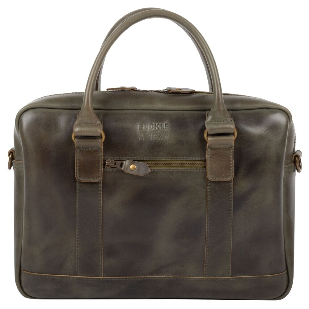 

Сумка для документов Buckle & Seam Everett, темно-зеленый