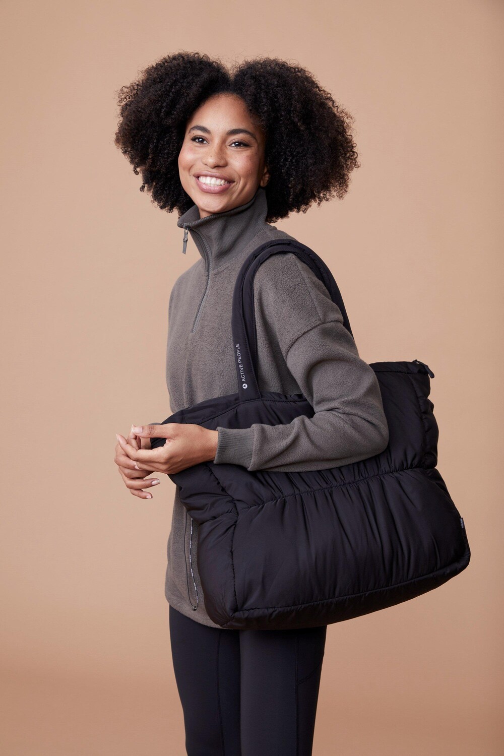 

Многоразовый рюкзак для ежедневных покупок The Project Baffled Tote Bag Mountain Warehouse, черный
