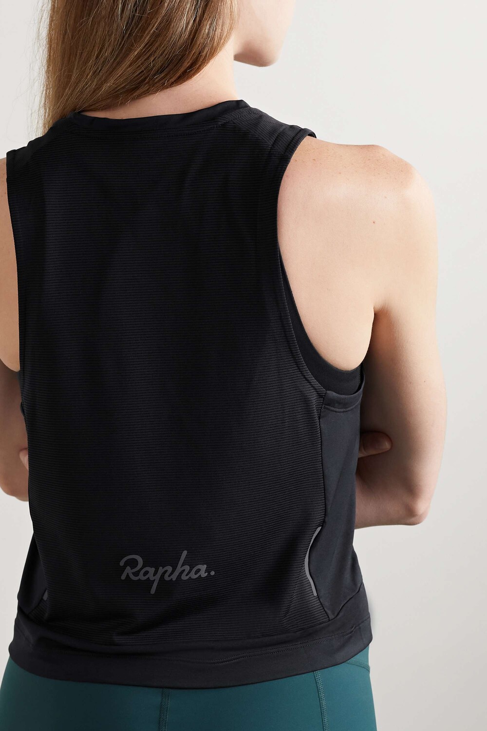 

RAPHA Исследуйте укороченную майку из стрейч-джерси, черный