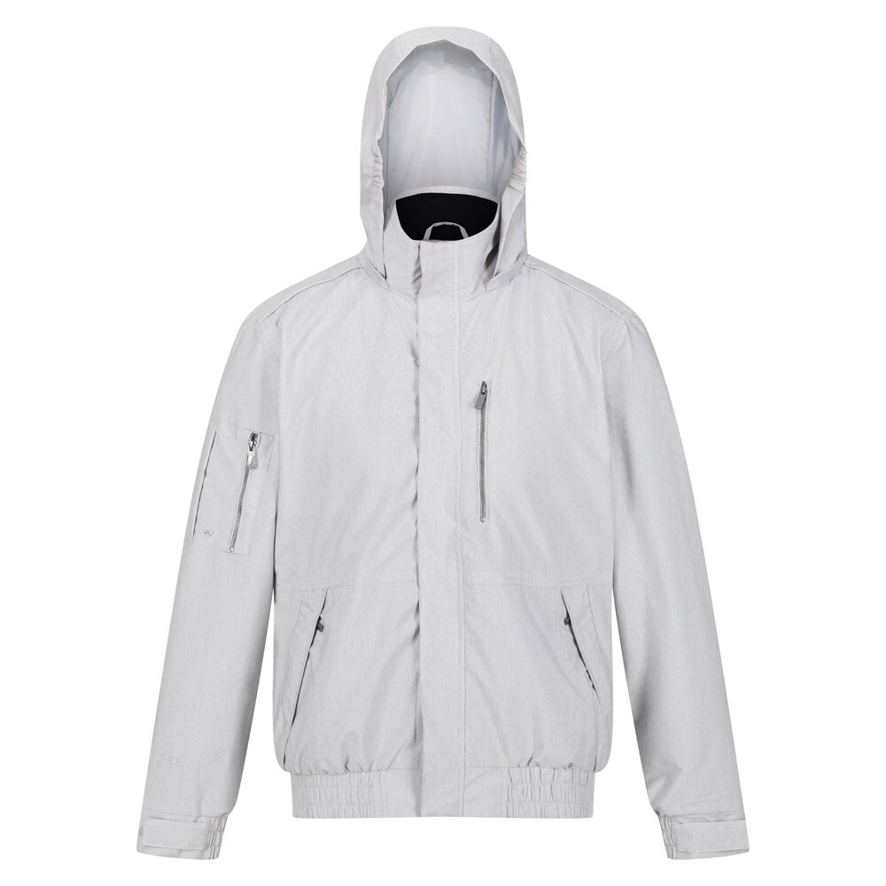 

Куртка Regatta Feelding Linear Waterproof Bomber, серебряный