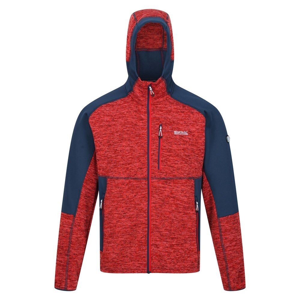 

Толстовка Regatta Cadford III Marl Full Zip, красный