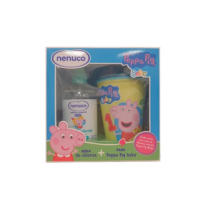 Детская туалетная вода Estuche Peppa Pig Colonia Spray + Vaso Nenuco, 240 ml + Vaso набор minecraft мягкая игрушка baby pig часы будильник pig