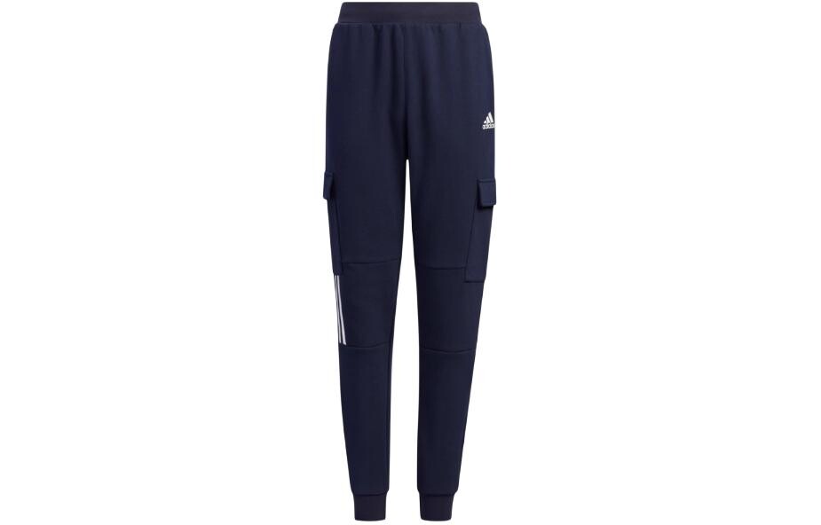 

Детские трикотажные спортивные штаны Adidas, синий