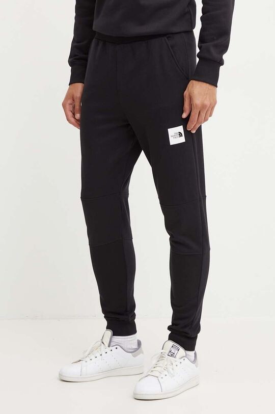 

Хлопковые спортивные брюки Fine Pant The North Face, черный
