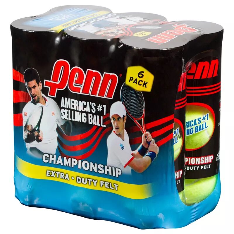 Теннисные мячи Penn Champion Extra Duty, 6 шт. penn