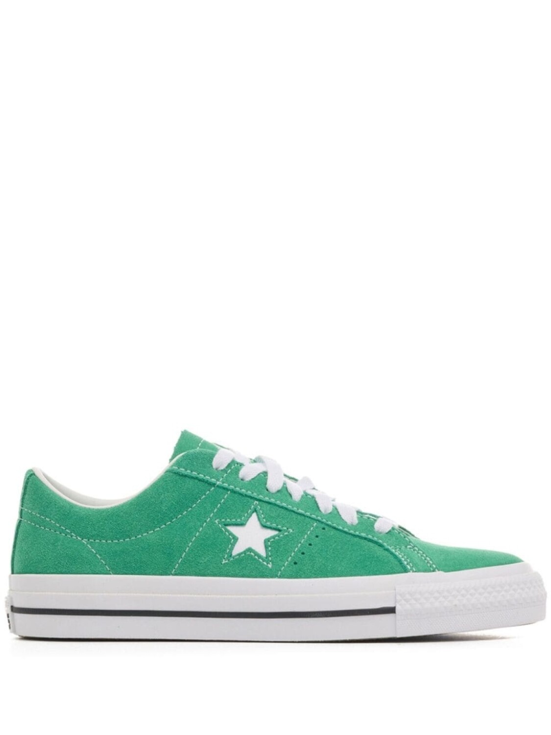 Converse замшевые кроссовки One Star Pro, зеленый