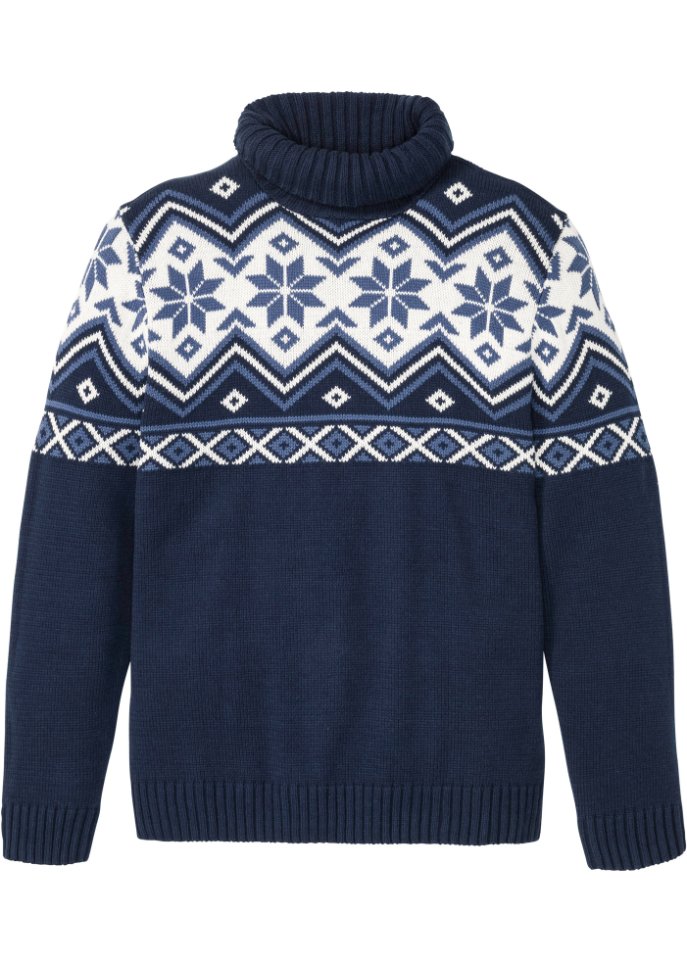 Норвежский свитер John Baner Jeanswear, синий