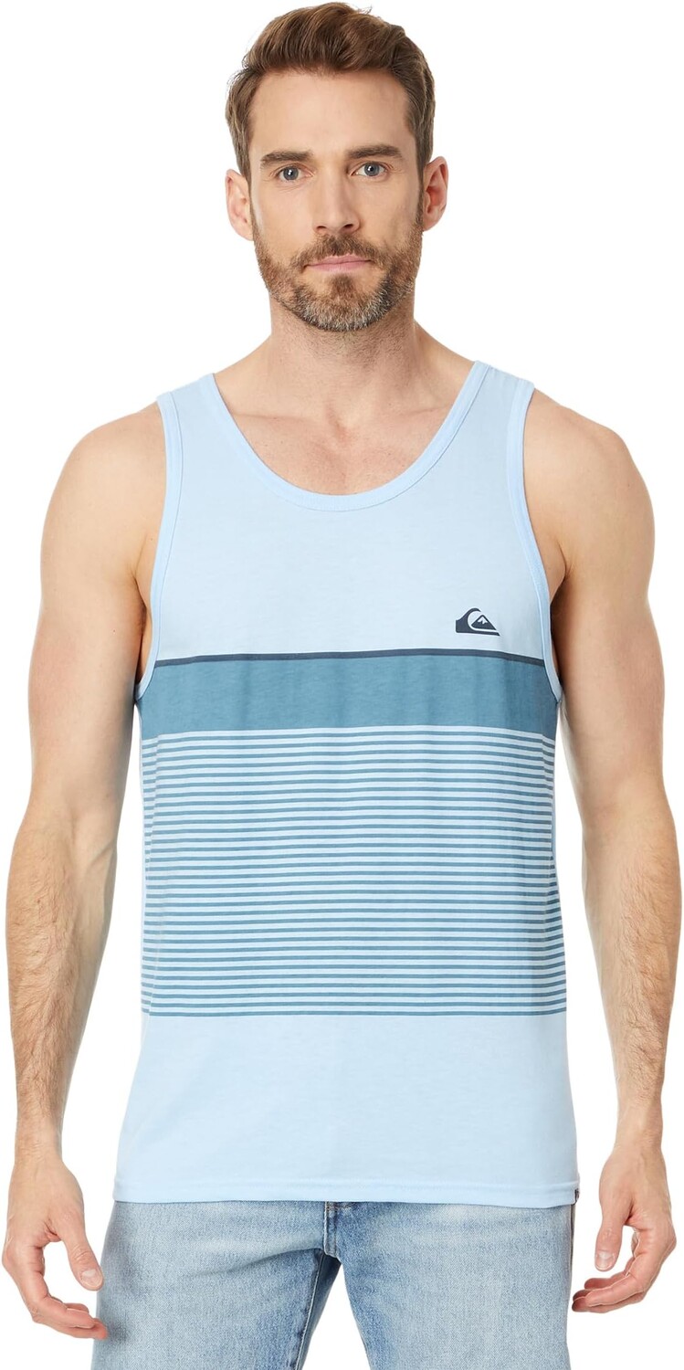

Майка Tijuana Stripe Tank Quiksilver, цвет Clear Sky Heather