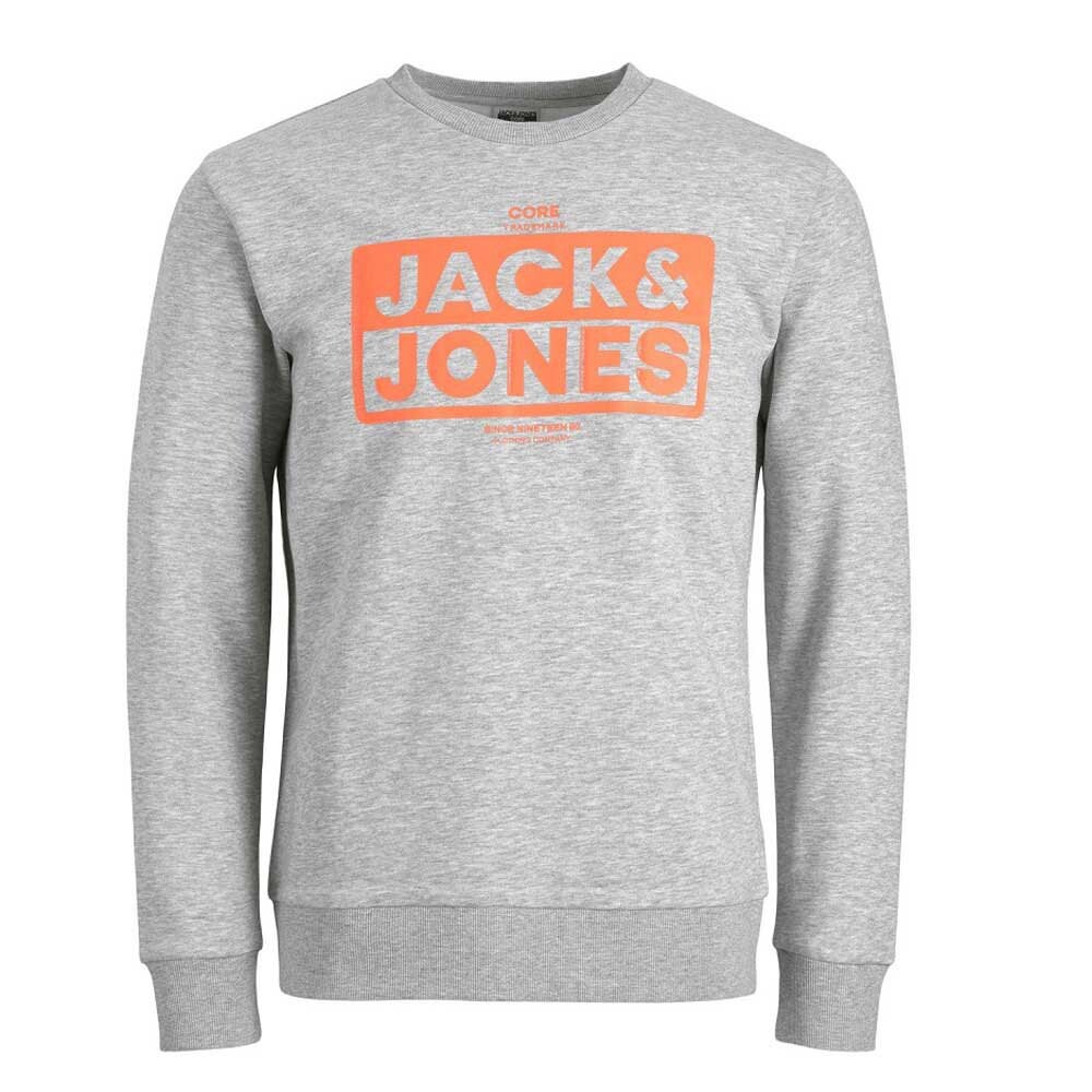 

Толстовка Jack & Jones Jcokim Sweat Crew Neck Fst, серый