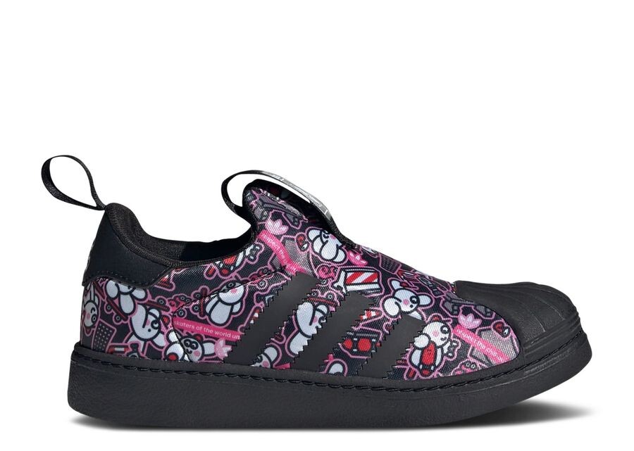 

Кроссовки adidas James Jarvis X Originals Superstar 360 J 'Abstract Trefoil', черный