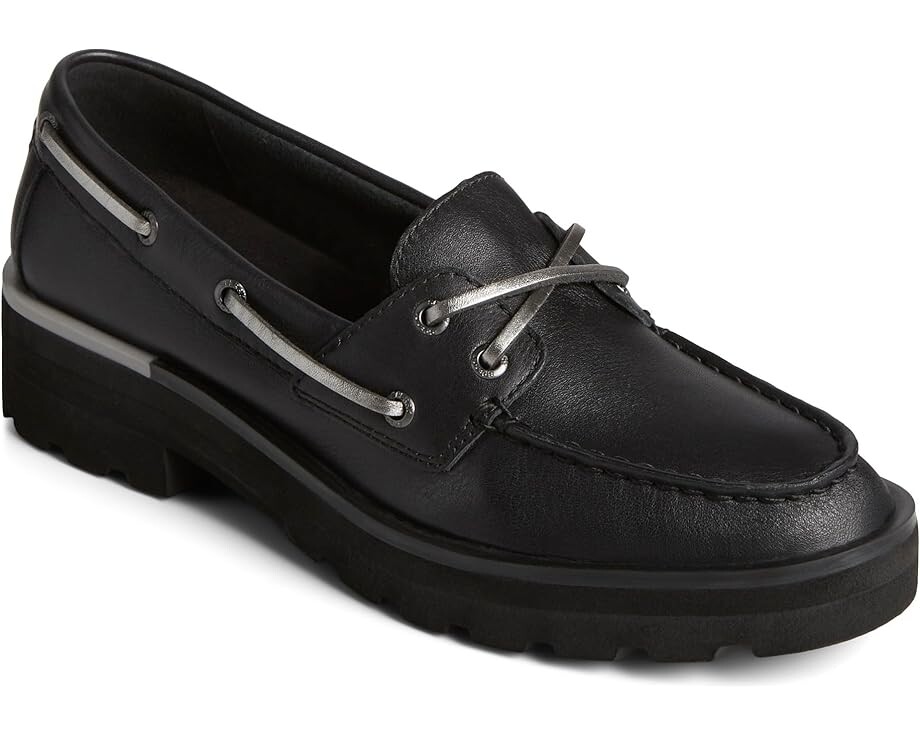 Туфли Sperry Chunky Boat, черный туфли mango chunky черный