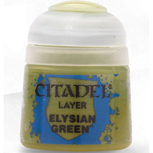 

Миниатюра Games Workshop Citadel Layer Paint: Elysian Green (12ml)