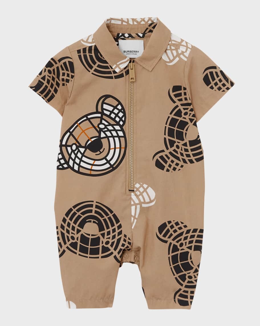

Детский комбинезон с принтом Marlo Bear, размер Newborn-18M Burberry
