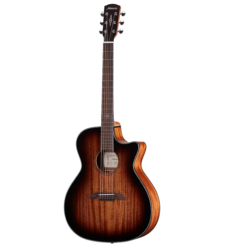 Акустическая гитара Alvarez AG66CESHB 2023 Cutaway Acoustic Electric Guitar with Case - Sunburst