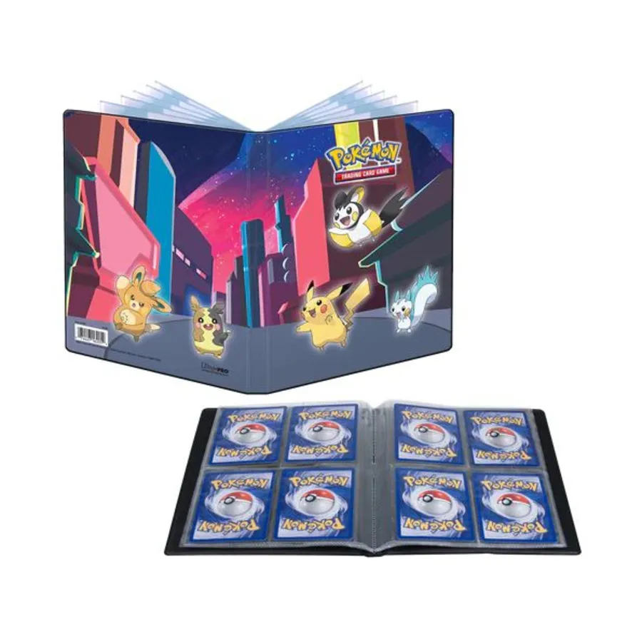 

Портфель с 4 карманами серии Gallery — Shimmering Skyline, Official Pokemon Card Binders & Storage