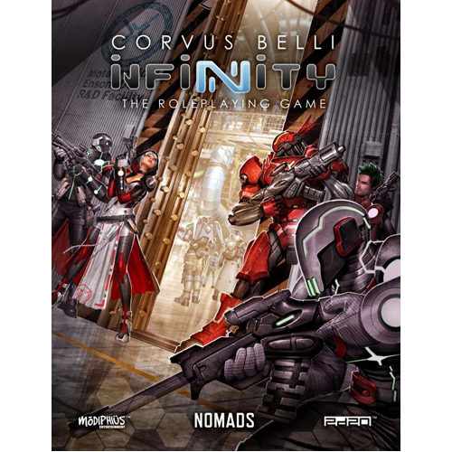 Книга Nomads Sourcebook: Infinity Rpg
