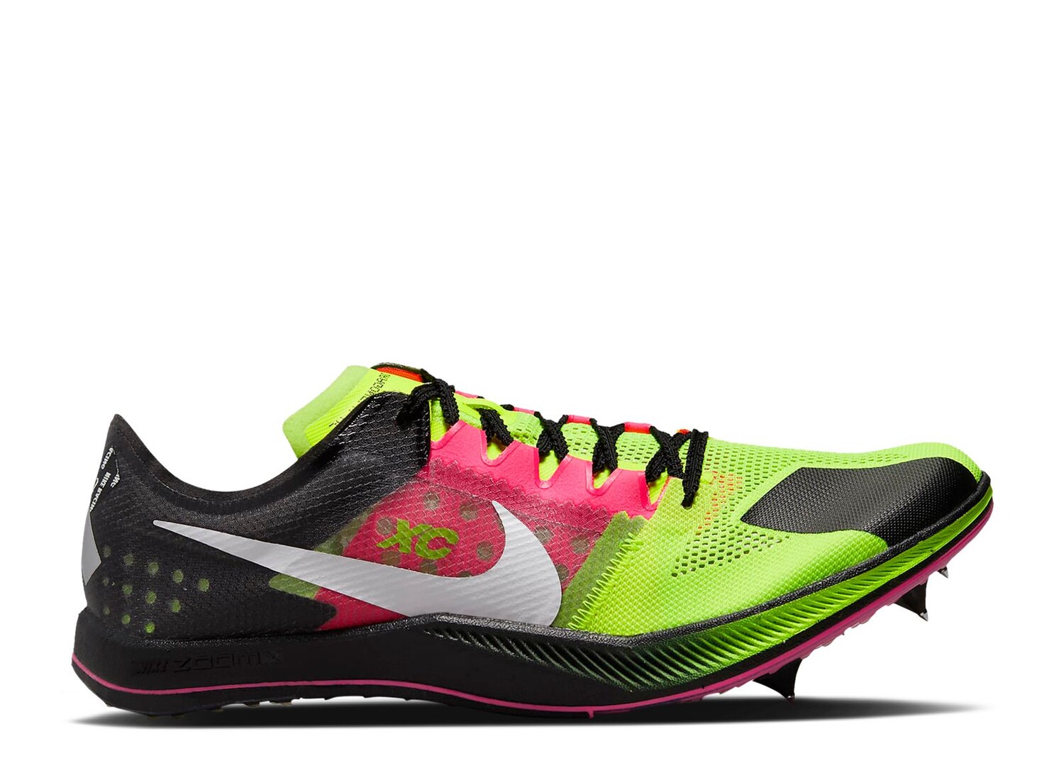 

Кроссовки Nike Zoomx Dragonfly 'Volt Hyper Pink', зеленый, Зеленый;желтый