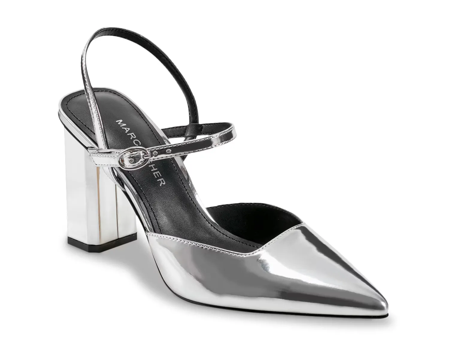 

Туфли Doster Mary Jane Sandal Marc Fisher, серебряный/металлик