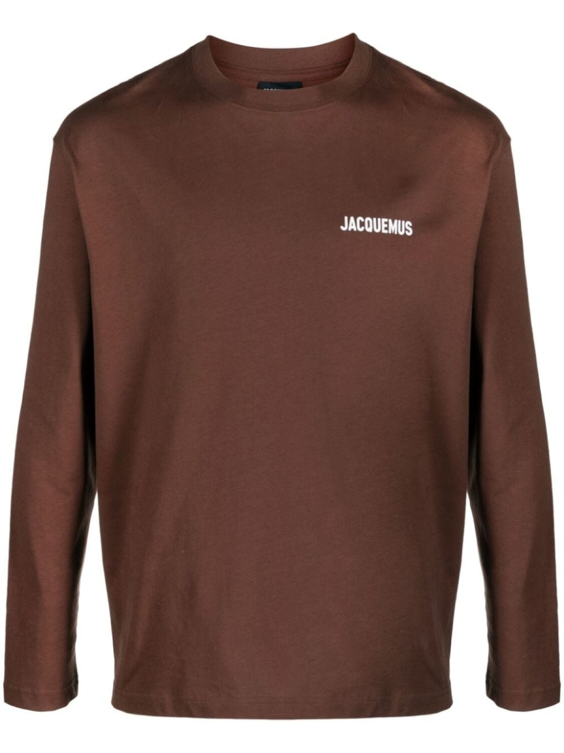 

Jacquemus топ Le T-shirt Maches Longues, коричневый