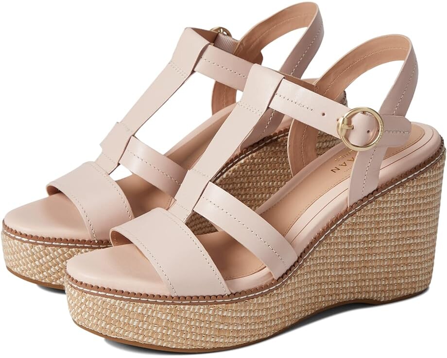 

Туфли Cole Haan Cloudfeel All Day Wedge Sandal 75 mm, цвет Peach Whip