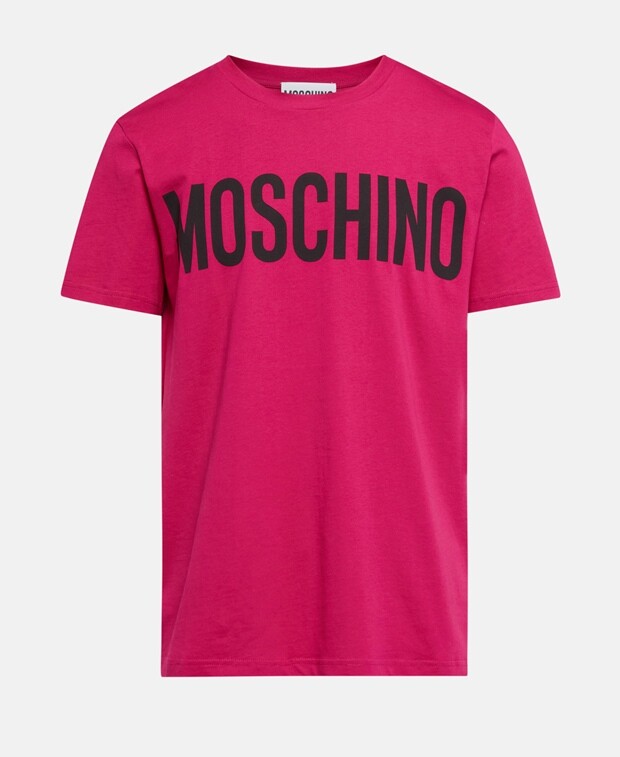 

Футболка Moschino, бордо
