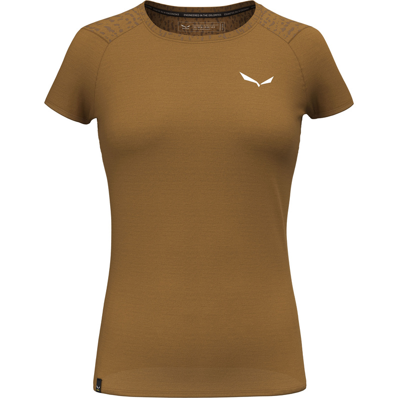 Женская футболка Pure Salamander Am Salewa, коричневый