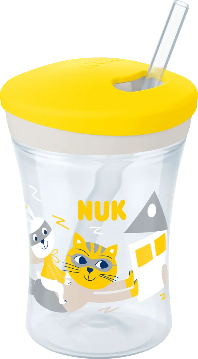 

Бутылка Evolution Action Cup желтая 230 мл 1 шт. NUK