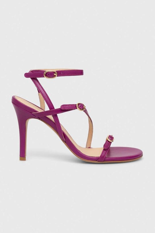 Кожаные сандалии Alyssa Alohas, фиолетовый сандалии paloma из замши alohas розовый