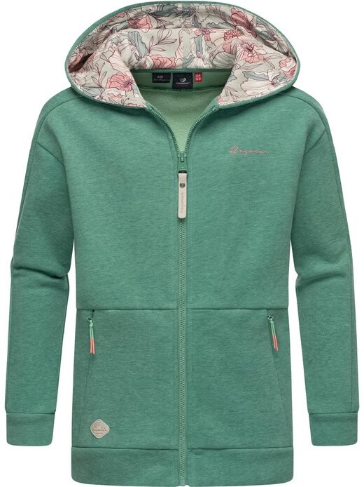 

Толстовка theera с капюшоном на молнии Ragwear, зеленый