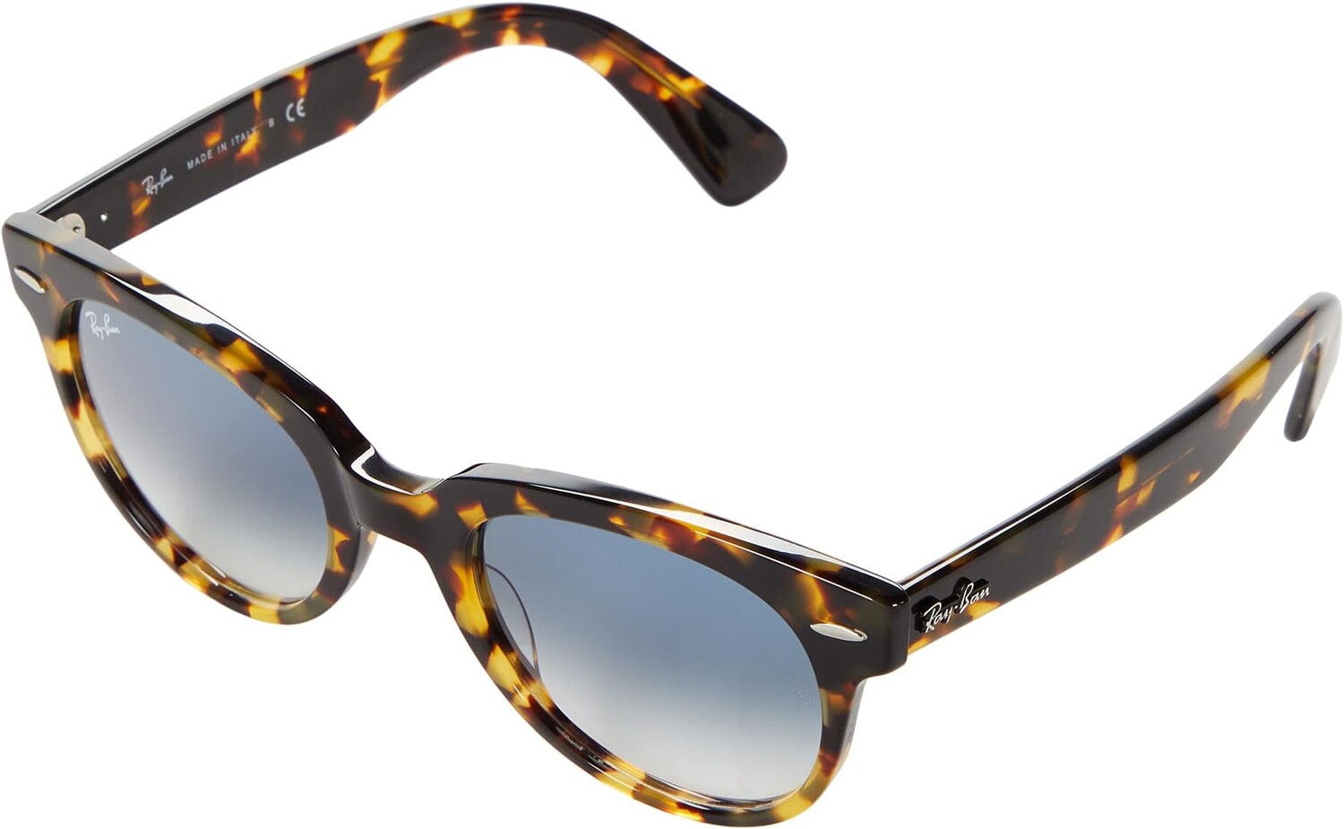 

Солнцезащитные очки 0RB2199 Orion Ray-Ban, цвет Yellow Havana/Clear Gradient Blue