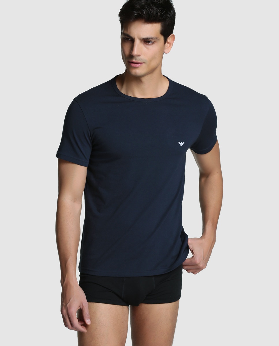 Набор из 2 мужских футболок Emporio Armani с короткими рукавами Emporio Armani