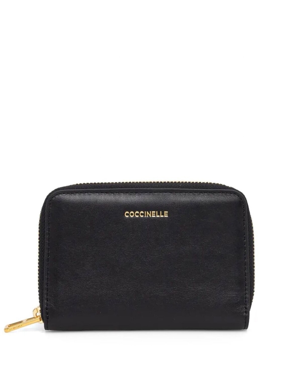 

Металлический мягкий кошелек Coccinelle, черный