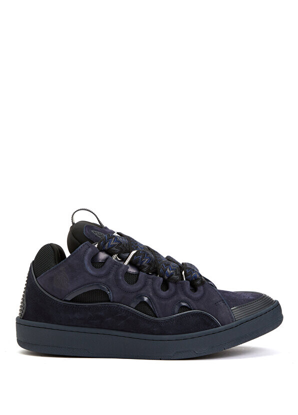 

Черные мужские кожаные кроссовки curb Lanvin