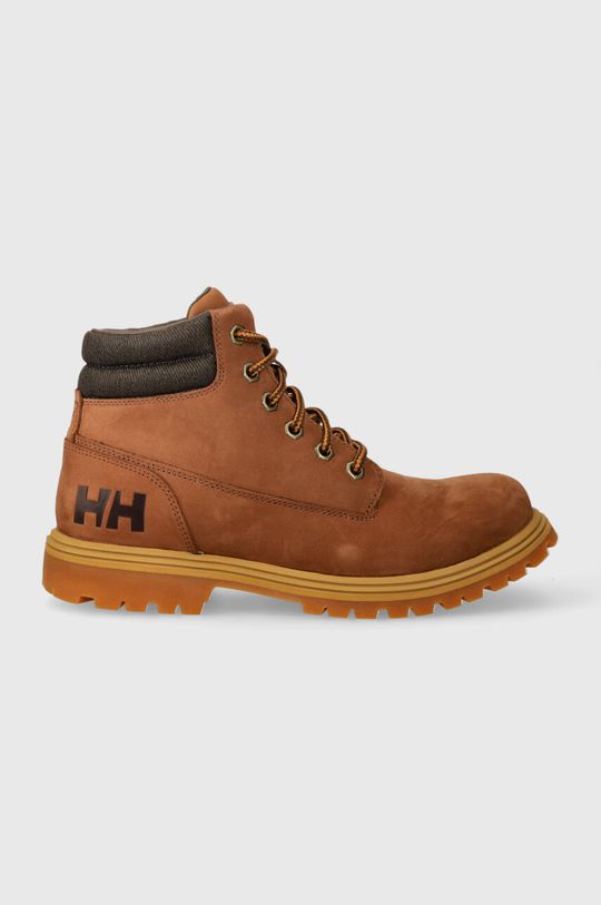 Кожаные байкерские ботинки Helly Hansen, коричневый